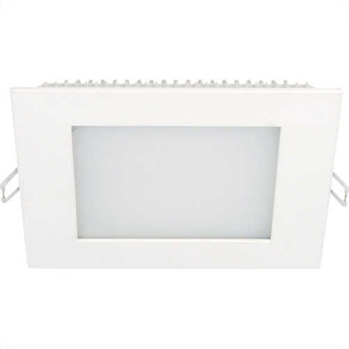 Luminaria Led Plafon Taschibra Embutir Quadrado 24W 3000K 30Cm 