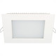 Luminaria Led Plafon Taschibra Embutir Quadrado 24W 3000K 30Cm 