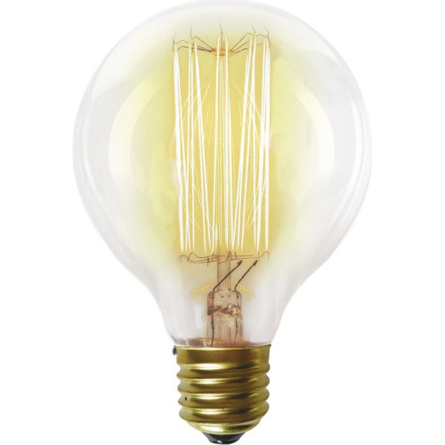 Lampada Filamento Carbono Taschibra G80 40Wx127V Lampada Filamento Carbono Taschibra G80 40Wx127V