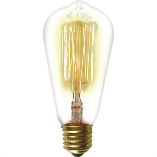 Lampada Filamento Carbono Taschibra St64 40Wx127V Lampada Filamento Carbono Taschibra St64 40Wx127V