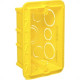 Caixinha Luz Plastica 4X2 Pial/Legrand Amarela 689034 - Kit C/32 Caixinha Luz Plastica 4X2 Pial/Legrand Amarela 689034 - Kit C/32