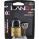 Cadeado Land 30Mm Blister 2542 Cadeado Land 30Mm Blister 2542