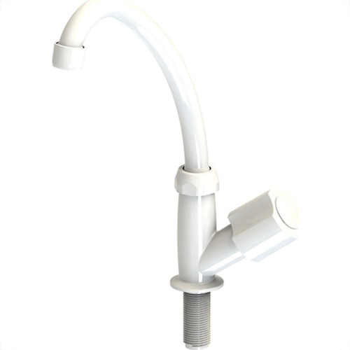 Torneira Abs Bica Movel Mesa Valeplast Branca Veneza 47.002 Torneira Abs Bica Movel Mesa Valeplast Branca Veneza 47.002