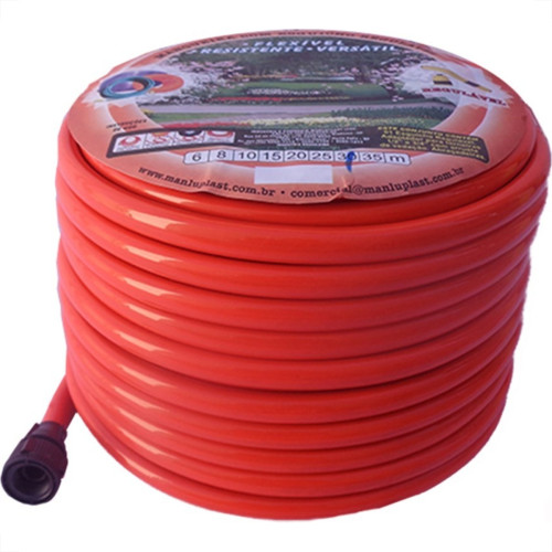 Mangueira Agua Manluplast Lisa Laranja 1/2 X 1,5 30M Cms01215.30 Mangueira Agua Manluplast Lisa Laranja 1/2 X 1,5 30M Cms01215.30
