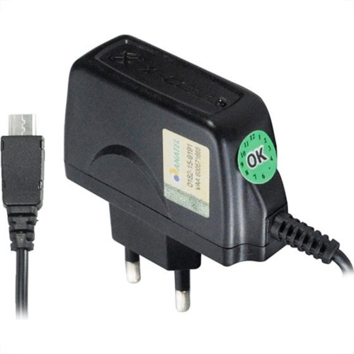Carregador Com Pino Adaptador Com Cabo V8 Xc-V8-Micro Usb Carregador Com Pino Adaptador Com Cabo V8 Xc-V8-Micro Usb