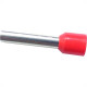 Pre-Isolado Crimper Ilhos Longo 10,00 Vermelho T3611 100pcs Ct3611-L Pre-Isolado Crimper Ilhos Longo 10,00 Vermelho T3611 100pcs Ct3611-L
