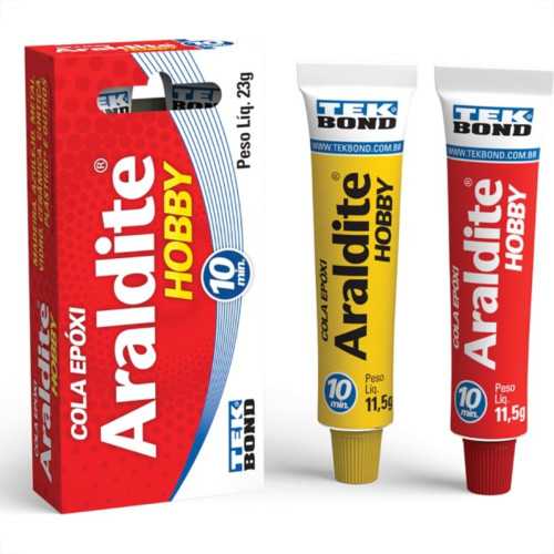 Araldite Tekbond Hobby 10 Minutos 23 Gramas Araldite Tekbond Hobby 10 Minutos 23 Gramas