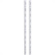 Trilho Prateleira Multivisao Aco Simples Branco 1,5m Ts-150 Trilho Prateleira Multivisao Aco Simples Branco 1,5m Ts-150