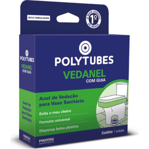 Anel Vedacao Para Vaso Polytubes Com Guia Pulvitec  Ub002