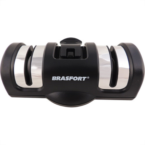 Afiador De Facas Brasfort 2 Em 1 Com Ventosa 7457 Afiador De Facas Brasfort 2 Em 1 Com Ventosa 7457