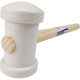 Martelo Azulejista Borracha Brasfort Medio Branco 7876 Martelo Azulejista Borracha Brasfort Medio Branco 7876