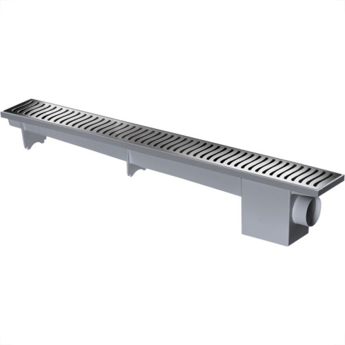Ralo Linear Modulavel Herc 50Cm Cromado 4029 Ralo Linear Modulavel Herc 50Cm Cromado 4029
