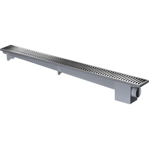 Ralo Linear Modulavel Herc 70Cm Cromado 4030 Ralo Linear Modulavel Herc 70Cm Cromado 4030