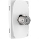 Modulo Alumbra Gracia 1 Tomada Coaxial Branco 85318 Modulo Alumbra Gracia 1 Tomada Coaxial Branco 85318