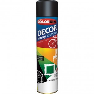 Spray Colorgin Decor Grafite Metalico 360Ml 8661