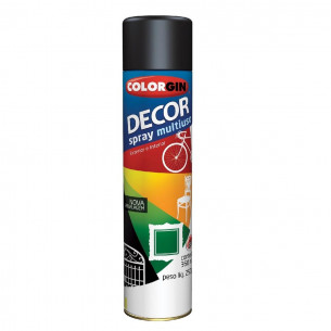 Spray Colorgin Décor Vermelho Metalico 360Ml 8771