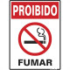 Placa Sinalizacao Poliestireno 15X20 ''proibido Fumar'' 220Ab Placa Sinalizacao Poliestireno 15X20 ''proibido Fumar'' 220Ab