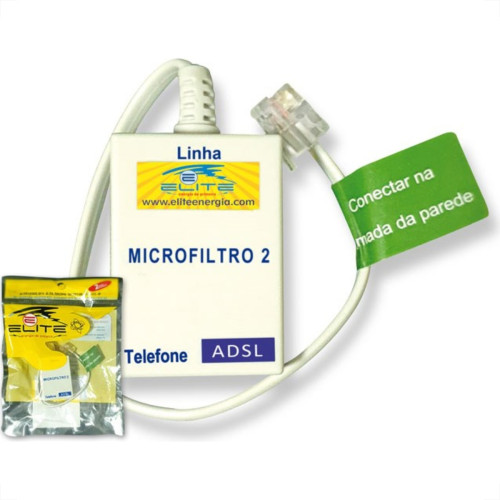 Filtro Protetor Elite Net Adsl+Ad.F2T2 29-62 Filtro Protetor Elite Net Adsl+Ad.F2T2 29-62