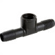 Plasbohn Preto Tee Interno 3/4'' 2450 - Kit C/25 Plasbohn Preto Tee Interno 3/4'' 2450 - Kit C/25