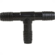 Plasbohn Preto Tee Interno Triplo 1/2'' 2412 - Kit C/25 Plasbohn Preto Tee Interno Triplo 1/2'' 2412 - Kit C/25