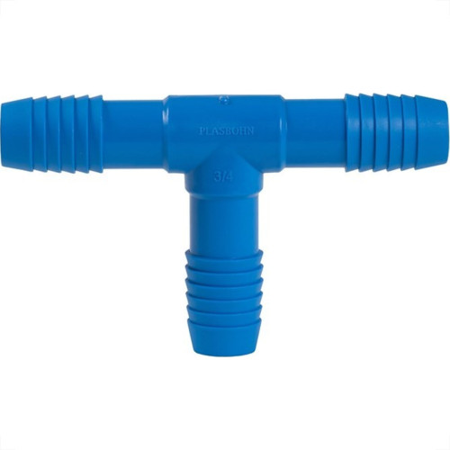 Plasbohn Azul Tee Interno Triplo 1'' 2469 - Kit C/25 Plasbohn Azul Tee Interno Triplo 1'' 2469 - Kit C/25