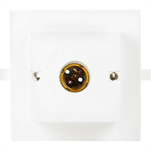 Plafonier Pvc Interneed Branco Quadrado Soquete Porcelana E27 67894 Plafonier Pvc Interneed Branco Quadrado Soquete Porcelana E27 67894