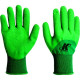 Luva Malha Kalipso Verde Confortato Emborrachada G Par - Kit C/12 Luva Malha Kalipso Verde Confortato Emborrachada G Par - Kit C/12