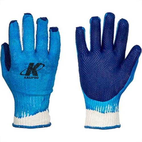 Luva Malha Kalipso Bluegrip Palma Emboarrachada M Par - Kit C/12 Luva Malha Kalipso Bluegrip Palma Emboarrachada M Par - Kit C/12