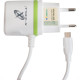 Carregador Flexgold Turbo 1 Usb Com Pino Adaptador Com Cabo V8 Xc-V8/Glx Carregador Flexgold Turbo 1 Usb Com Pino Adaptador Com Cabo V8 Xc-V8/Glx