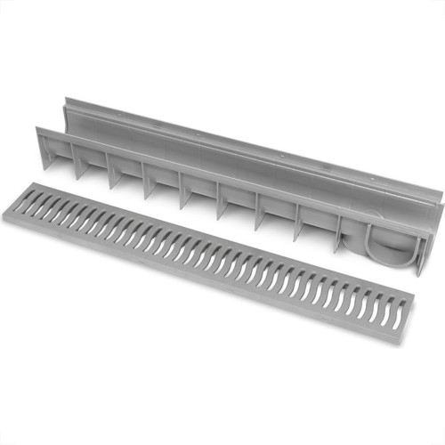 Ralo Linear Roma Com Grelha 14,5X100Cm 6090 6 Ralo Linear Roma Com Grelha 14,5X100Cm 6090 6