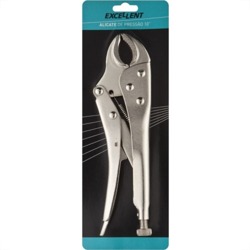 Alicate Pressao Excellent Curvo 10'' 5Ro Alicate Pressao Excellent Curvo 10'' 5Ro