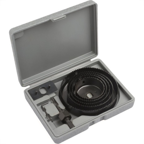 Serra Copo Aco Carbono Eda 2.1/2 A 5'' 7Pecas 9Ka Serra Copo Aco Carbono Eda 2.1/2 A 5'' 7Pecas 9Ka