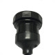 Soquete Abajour Coluna Voltec Preto V404.0 - Kit C/50 Soquete Abajour Coluna Voltec Preto V404.0 - Kit C/50