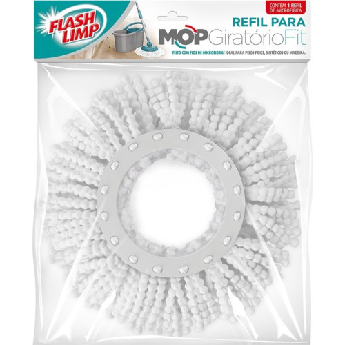 Refil Mop Giratorio Flashlimp Fit Rmop5011 Refil Mop Giratorio Flashlimp Fit Rmop5011