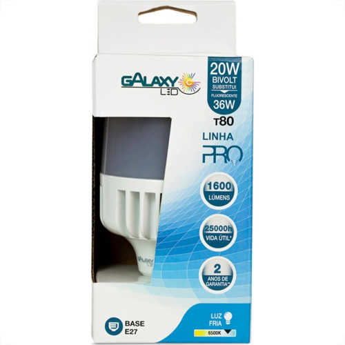 Lampada Led Bulbo Galaxy 20W 6500K 4200A Lampada Led Bulbo Galaxy 20W 6500K 4200A