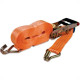 Cinta Para Carga Multifitas Com Catraca 3Toneladas Laranja 50Mmx9M ''J'' 1Peca Cinta Para Carga Multifitas Com Catraca 3Toneladas Laranja 50Mmx9M ''J'' 1Peca