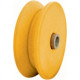 Roldana Nylon ''V'' Detoni Eixo Furado 2.1/2'' - Kit C/2