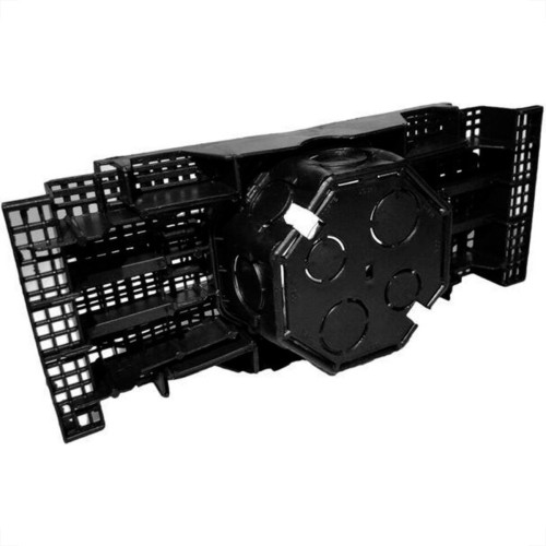Suporte Laje Mondiale 25 A 31Cm Extensiva Preto 400 - Kit C/14 Suporte Laje Mondiale 25 A 31Cm Extensiva Preto 400 - Kit C/14
