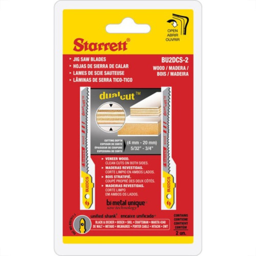 Serra Tico Starrett Mdf 2 Pecas Bu2Dcs-2 Serra Tico Starrett Mdf 2 Pecas Bu2Dcs-2