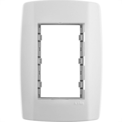 Placa Ilumi Slim 4X2 Branca (1Modulo Bipolar) 82090 Placa Ilumi Slim 4X2 Branca (1Modulo Bipolar) 82090