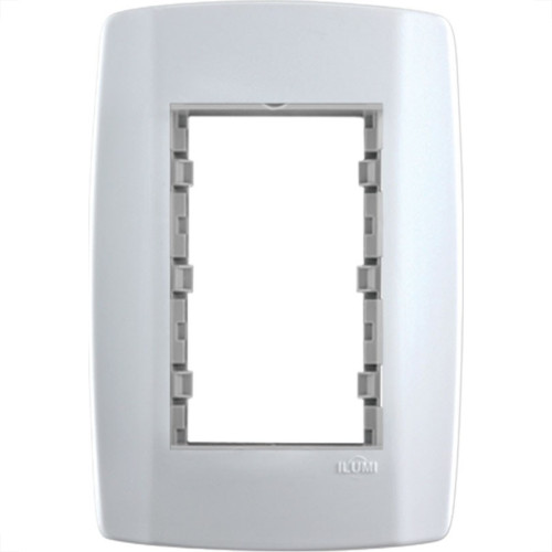 Placa Ilumi Slim 4X2 Branca (3Modulo Horizontal) 82100 Placa Ilumi Slim 4X2 Branca (3Modulo Horizontal) 82100