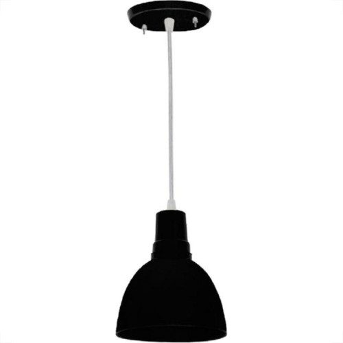 Luminaria Pendente Condulai Preta Pen Fun 015 Pt Luminaria Pendente Condulai Preta Pen Fun 015 Pt