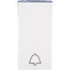 Modulo Pial Plus+ Branco 1 Campainha Borne Parafuso 611002Bc