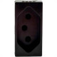 Modulo Pial Plus+ Preto 1Tomada 10A Borne Automatico 615038Pt