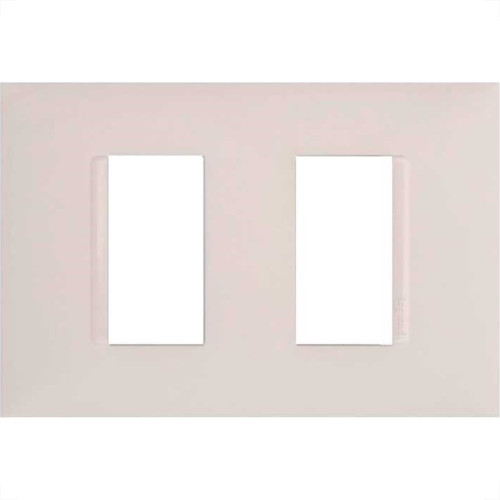 Placa Pial Plus+ Branca 4X2 (2 Modulo Distanciado) 618506Bc Placa Pial Plus+ Branca 4X2 (2 Modulo Distanciado) 618506Bc