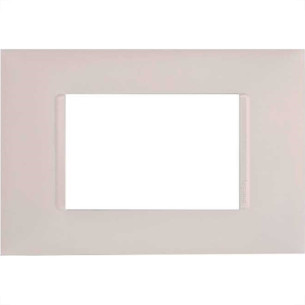 Placa Pial Plus+ Branca 4X2 (3Modulo) 618503Bc