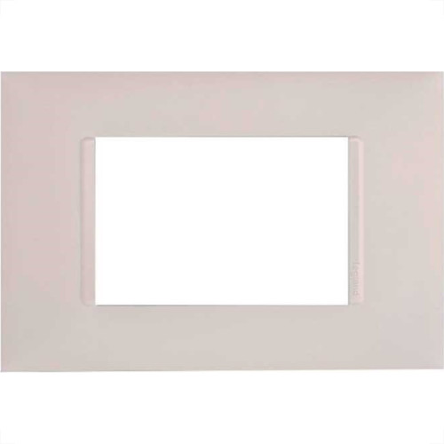 Placa Pial Plus+ Branca 4X2 (3Modulo) 618503Bc Placa Pial Plus+ Branca 4X2 (3Modulo) 618503Bc