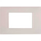Placa Pial Plus+ Branca 4X2 (3Modulo) 618503Bc Placa Pial Plus+ Branca 4X2 (3Modulo) 618503Bc