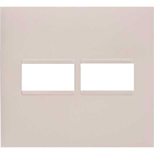 Placa Pial Plus+ Branca 4X4 (1+1 Horizontal) 618511Bc