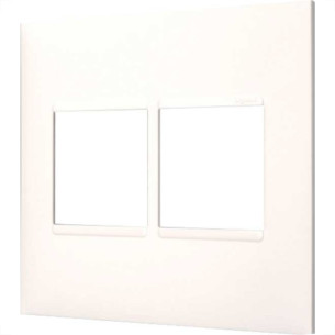 Placa Pial Plus+ Branca 4X4 (2+2 Horizontal) 618512Bc